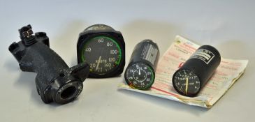 Various Aircraft Instruments to include Aircraft Fuel Quantity indicator from RAF C-130 Lockheed