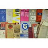 Collection of Various Road Maps including Southern England, Great Britain and Northern Ireland,