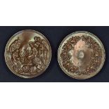 International Exhibition 1862 very large impressive Medallions - in two halves the obverse; Seated