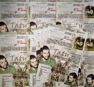 Selection of Che Guevara Aerogrames Postal Stationary all measure 27.5 x 20cm approx., general