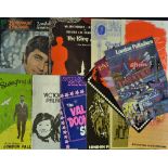 Selection of 1960s onwards Theatrical Programmes to include Music stars such as Tom Jones, Julie