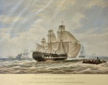 Indian Prints - 3x Large Maritime related prints to include The H.C. Ship Bridgewater, H.M.S
