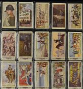 Selection of 1904 onwards Players Cigarette Cards full sets of badges/flags of British Empire,