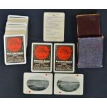 Early Intercolonial Railway Souvenir Playing Cards a superb set of playing cards with real photos