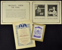 1937 The Royal Law Coronation Souvenir publication together with 1937 'The South London Press'