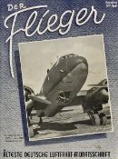 WWII German Magazines 'The Pilot' dated 1942 Jan - Dec issues, 12x issues, entitled 'Der Flieger',