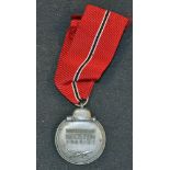 WWII 1941/1942 German East Russia Medal 'Winterschlacht im Osten 1941/1942', with original ribbon,