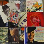 Collection of Vinyl Records to include Frank Sinatra, Bach's Brandenburg Concertos, Noel Coward,