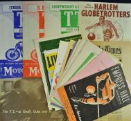 Selection of 1950s onwards Theatre Programmes to include a variety of musical performances, also