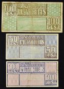 WWII Westerbork Transit Camp Banknotes on the Dutch-German border for the assembly of Romani and