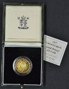 1997 United Kingdom Gold Proof £2 Coin Royal Mint appears in good condition, complete with