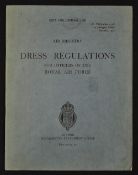 Scarce 1939 Air Ministry 'Dress Regulations' Publication copy for official use, Air publication 1358