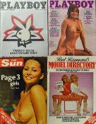 1980s Adult Magazines 'Playboy' to include 1979 Collector's Edition, and 1980 March edition, also