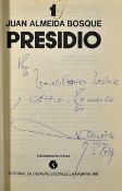 Cuba - Juan Almeida Bosque Signed 'Presido' Book 1987 published Editorial de Ciencias Sociales,