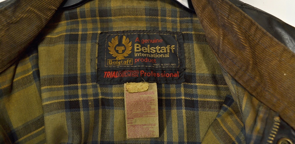 Original Vintage Belstaff International Trialmaster Professional Jacket a wax coated jacket with - Image 2 of 3