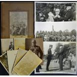 Selection of WWI Military Postcards depicting uniformed soldiers, Field Marshall Sir john French,