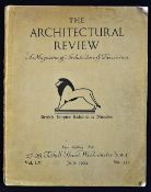 British Empire Exhibition of 'The Architectural Review' June 1924 Publication a large format