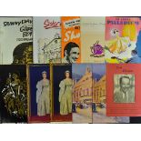 Selection of 1950s Theatrical Programmes to include Comedy stars such as Mickey Rooney, Chico