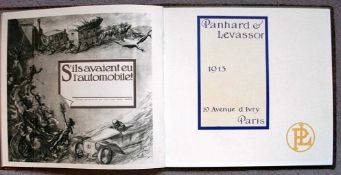 Automotive - Panhard & Levassor Luxury Motor Cars 1913 a large impressive and most beautiful early