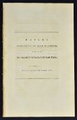 Cold Bath Fields Prison, London 1800 a detailed 112 page report presented to the House of Commons