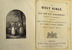 Interesting 1860s Family Bible of the Dowthwaite & Caffry Families of Ambleside Lake District,
