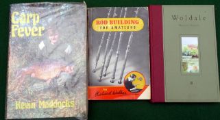 Walker, R - "Rod Building For Amateurs" 1954 paperback, good, Maddocks, K -signed- "Carp Fever"