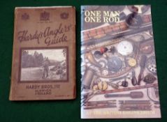 BOOKS: (2) Hardy Angler's Guide 1927, stepped index, generally good clean interior, sellotape