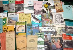 CATALOGUES, MAPS & PAMPHLETS: Good collection of anglers guides incl. Abu Tight Lines 1968, 72 and