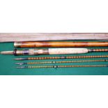 ROD: Early Hardy Houghton?, 11' 3 piece Palakona trout fly rod with correct spare tip, No.54195,