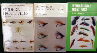 Lawrie, WH - "International Trout Flies" 1st ed 1969, Lawrie, WH - "Modern Trout Flies" 1st ed