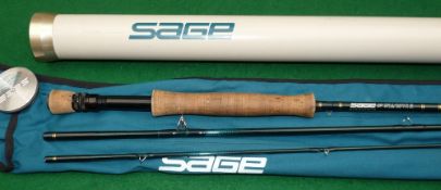 ROD: Sage SP Graphite 4 10' 3 piece fly rod, line rate 7, green blank, large diameter snake