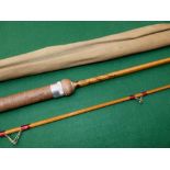 ROD: Hardy Wanless 9/10lb Palakona trout spinning rod, post numbered, 6'10" 2 piece, low bridge