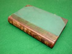 Henderson, W - "My Life As An Angler" 1st ed 1876, half leather binding, 342 gilt edge pages, fine.