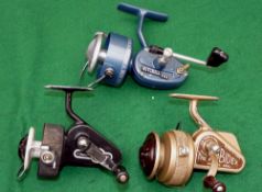 REELS: (3) Sealey Flocast Mk3 spinning reel by Young's, black finish, full bail, ratchet on/off
