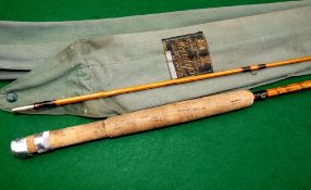 ROD: Fine Hardy The Phantom Hollokona 8' 2 piece trout fly rod, No.H45534C, no intermediate whips,