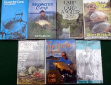 Walker, R - "Carp Fishing" 1st ed 1960, 48 page soft cover, Hilton, J - "Quest For Carp" 1st ed