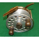 REEL: Rare Cogswell & Harrison of London by Dingley 5" alloy big game sea reel, spitfire finish,