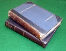 2 x Halford, FM - "Dry Fly Entomology" 1st ed 1897, half leather, rubbed to spine otherwise good and