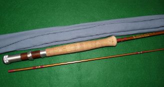 ROD: Rare Simpsons of Turnford 8' 2 piece American Special Hexagraph Trout Fly Rod, line rate 4/5,