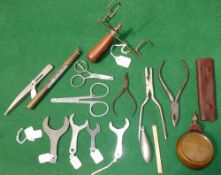 ACCESSORIES: (Qty) Collection of coarse/game fishing vintage accessories incl. a Jock Scott style