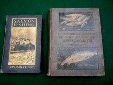 Hardy, JJ - "Salmon Fishing" 1st ed 1907, gilt on cloth binding, and Malloch, PD - "Life History And