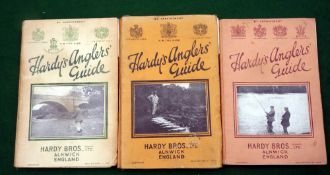 HARDY CATALOGUES: (3) Three Hardy Anglers Guides, 1930 with stepped index, 1931 stepped index, minor