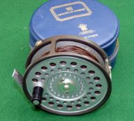 REEL: Fine Hardy St. Aiden alloy fly reel, in as new condition, rim tension regulator, U shaped line