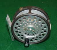 REEL: Hardy Featherweight alloy trout fly reel in fine condition, rim tension adjuster, U shaped