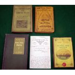 4 x JW Martin Volumes - "The Trent Otter On Coarse Fish" -signed- "No.204 JW Martin" 1908, c/w