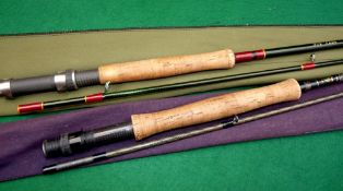 RODS: (2) Daiwa Whisker Kevlar fly rod, 10'3" Tournament Osprey, 2 piece woven Kevlar, Scottish