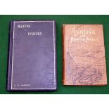 Halford, FM - "Making A Fishery" 1st ed 1895, blue cloth binding with gilt, good and Marston,