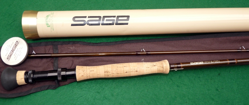 ROD: Sage RPLX Graphite 3 9' 2 piece trout fly rod, line rate 10, bronze whipped large diameter