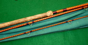 ROD:B James & Son London, England Avon Perfection, 11' 3 piece cane rod, whole cane butt, split cane