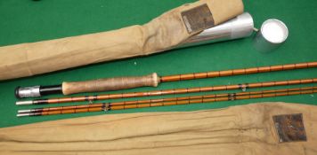 ROD: Hardy The Rogue River Rod 10' 3 piece Palakona trout fly rod, with correct spare tip, No.